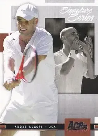2005 Ace Authentic Signature Series #11 Andre Agassi