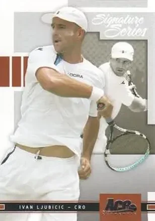 2005 Ace Authentic Signature Series #13 Ivan Ljubicic