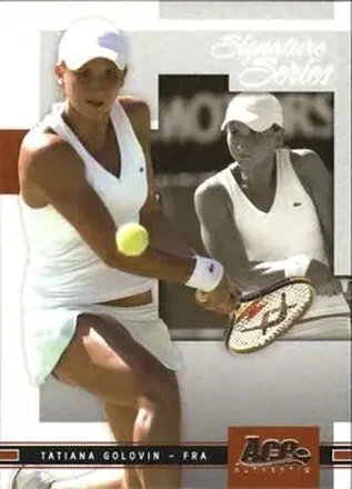 2005 Ace Authentic Signature Series #20 Tatiana Golovin