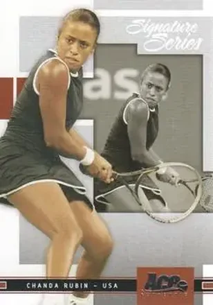 2005 Ace Authentic Signature Series #22 Chanda Rubin