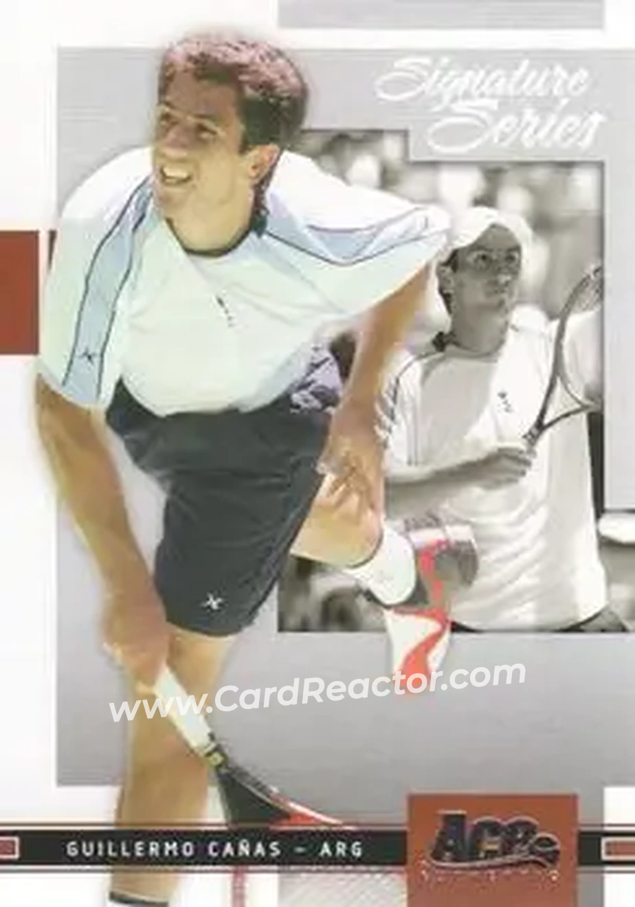 2005 Ace Authentic Signature Series #35 - Guillermo Canas - Front 2005 Ace Authentic Signature Series #35 - Guillermo Canas - Front