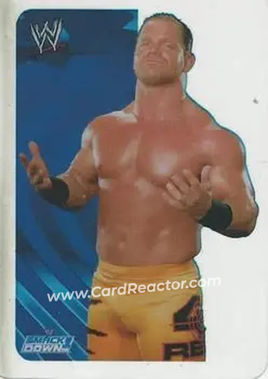 2005 Edibas WWE Lamincards (Italian) #5 - Chris Benoit - Front