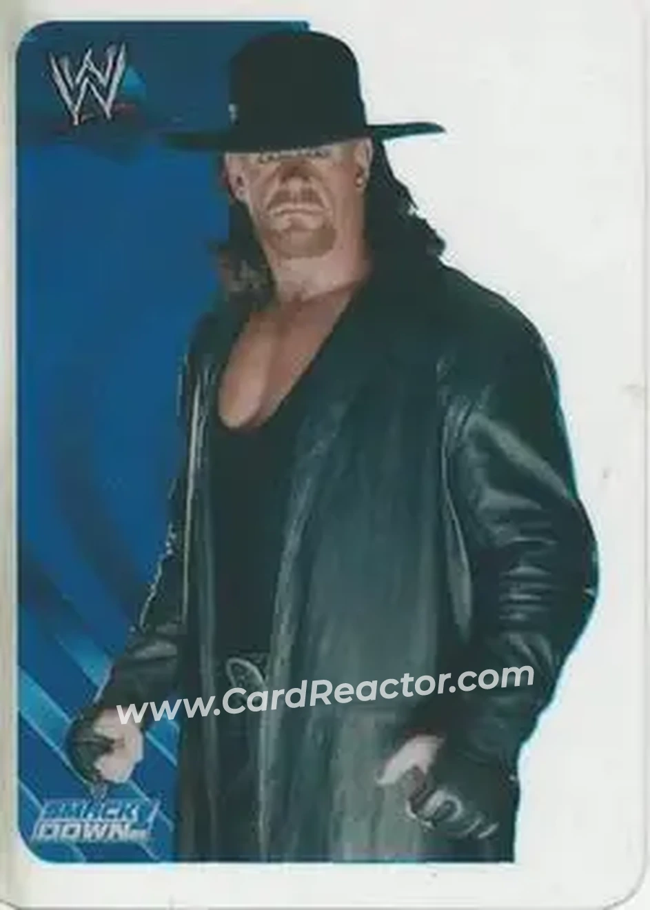 2005 Edibas WWE Lamincards (Italian) #25 - The Undertaker - Front