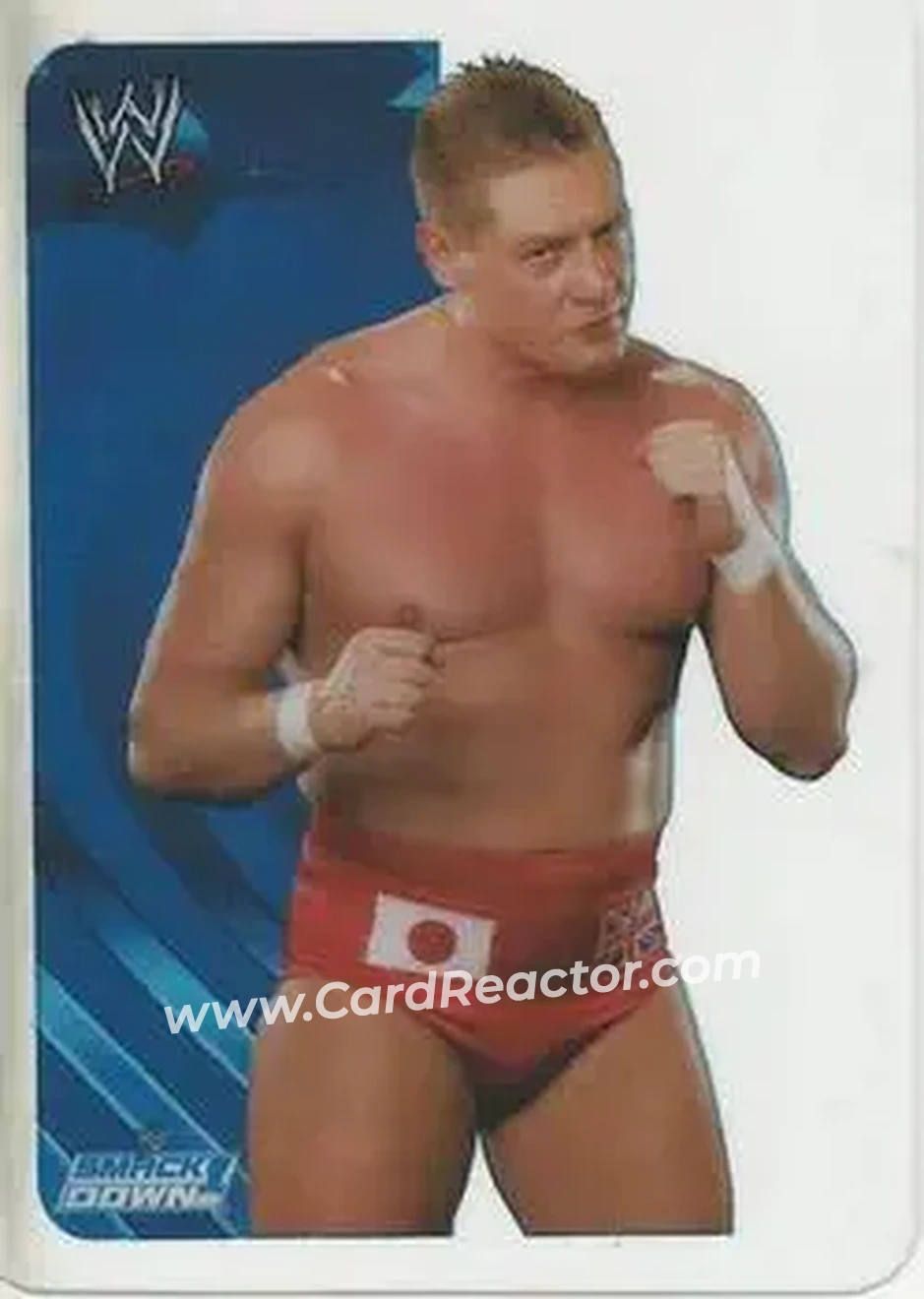 2005 Edibas WWE Lamincards (Italian) #26 - The Real Man's Man - Front