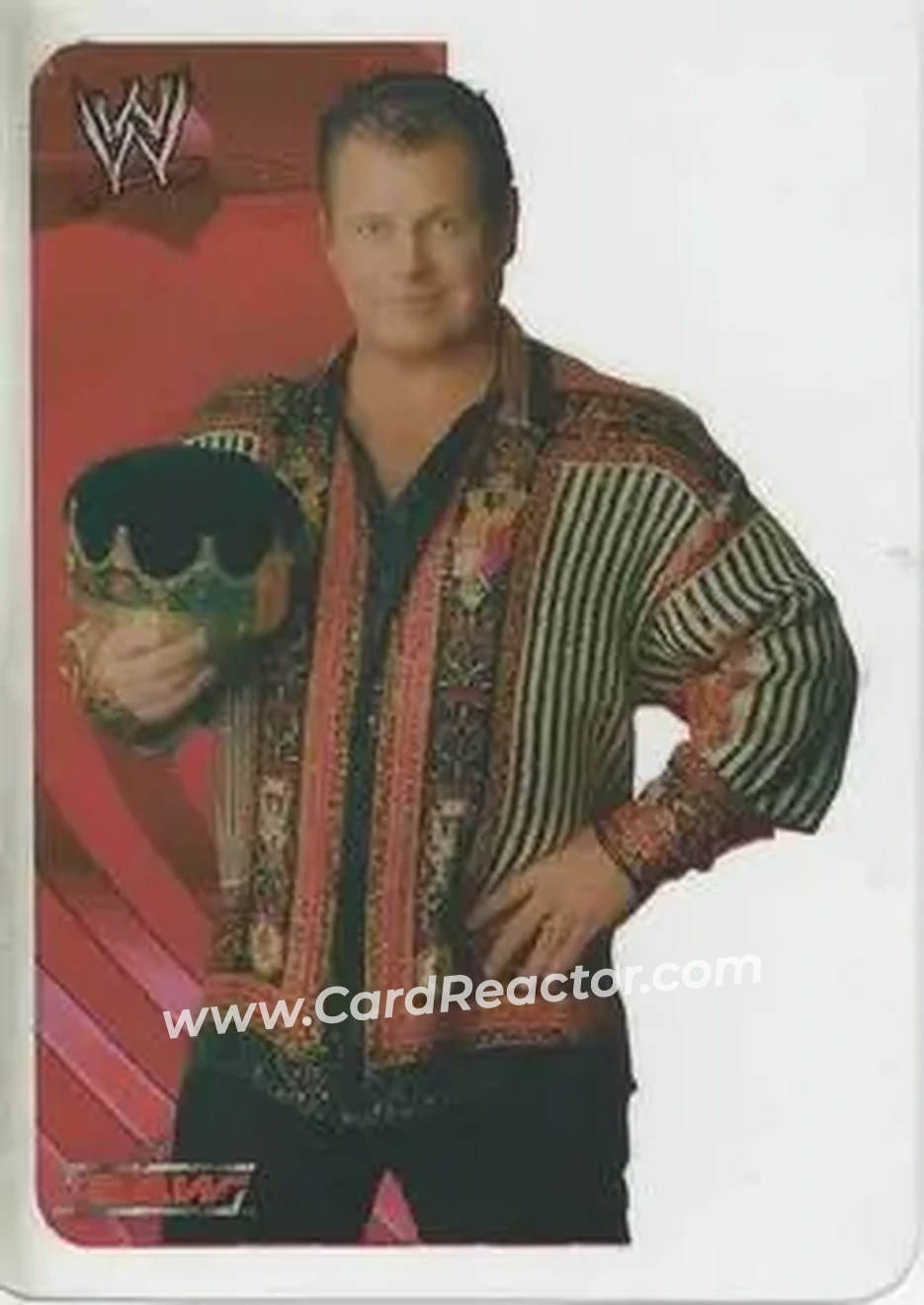 2005 Edibas WWE Lamincards (Italian) #36 - Jerry Lawler - Front 2005 Edibas WWE Lamincards (Italian) #36 - Jerry Lawler - Front