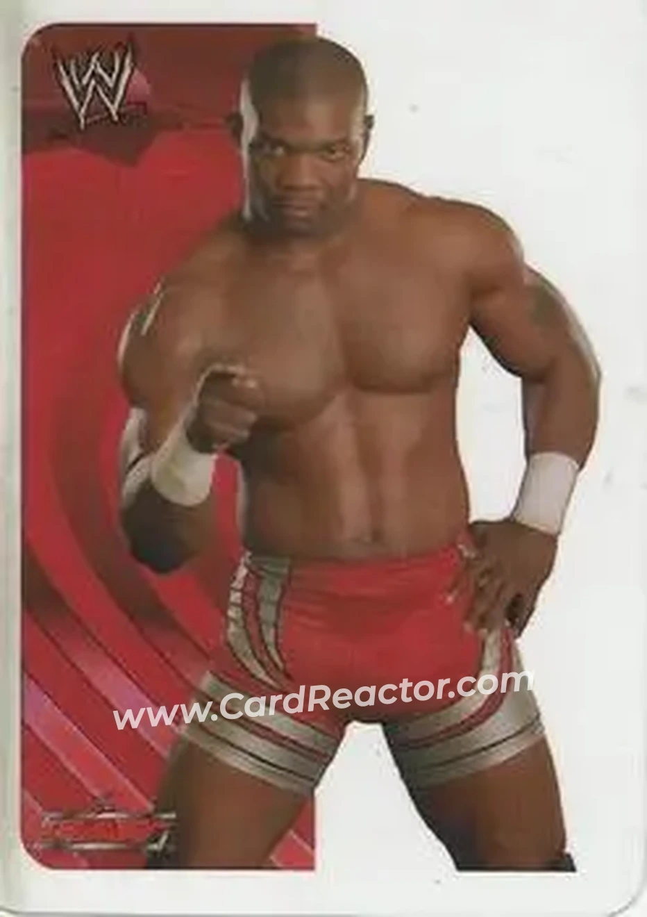 2005 Edibas WWE Lamincards (Italian) #48 - Shelton Benjamin - Front