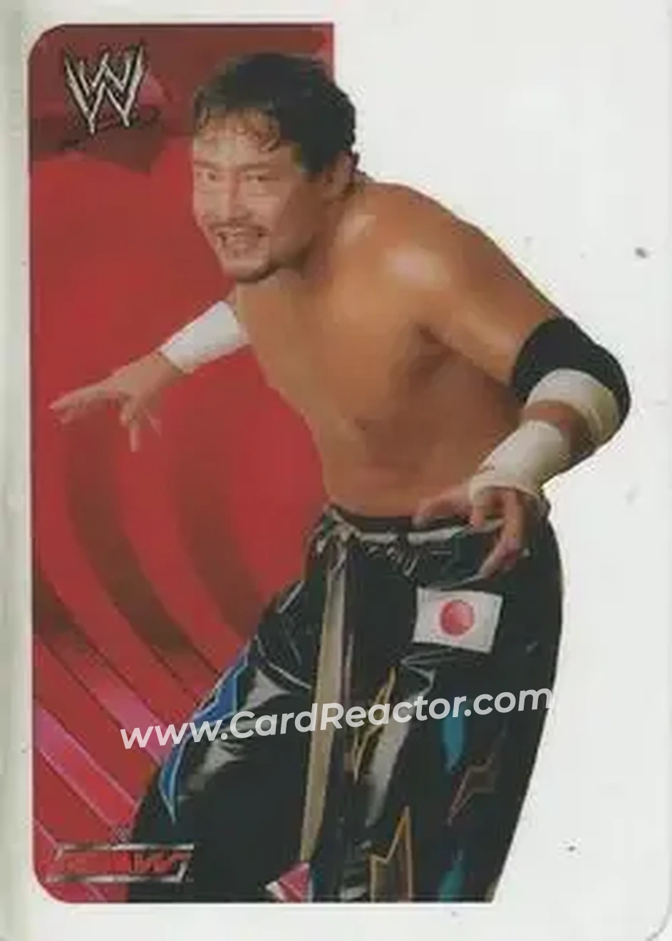 2005 Edibas WWE Lamincards (Italian) #50 - Tajiri - Front