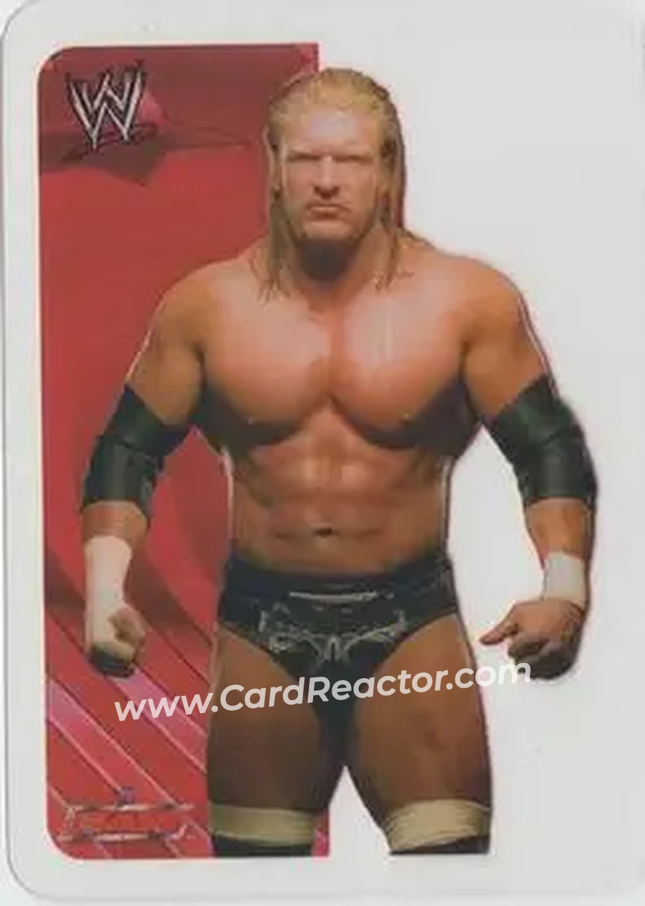 2005 Edibas WWE Lamincards (Italian) #53 - Hunter Hearst Helmsley - Front 2005 Edibas WWE Lamincards (Italian) #53 - Hunter Hearst Helmsley - Front