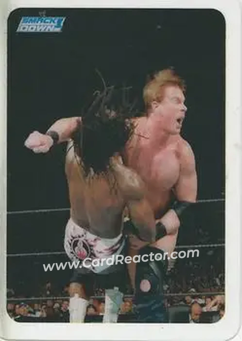 2005 Edibas WWE Lamincards (Italian) #61 - Blackjack Bradshaw - Front 2005 Edibas WWE Lamincards (Italian) #61 - Blackjack Bradshaw - Front