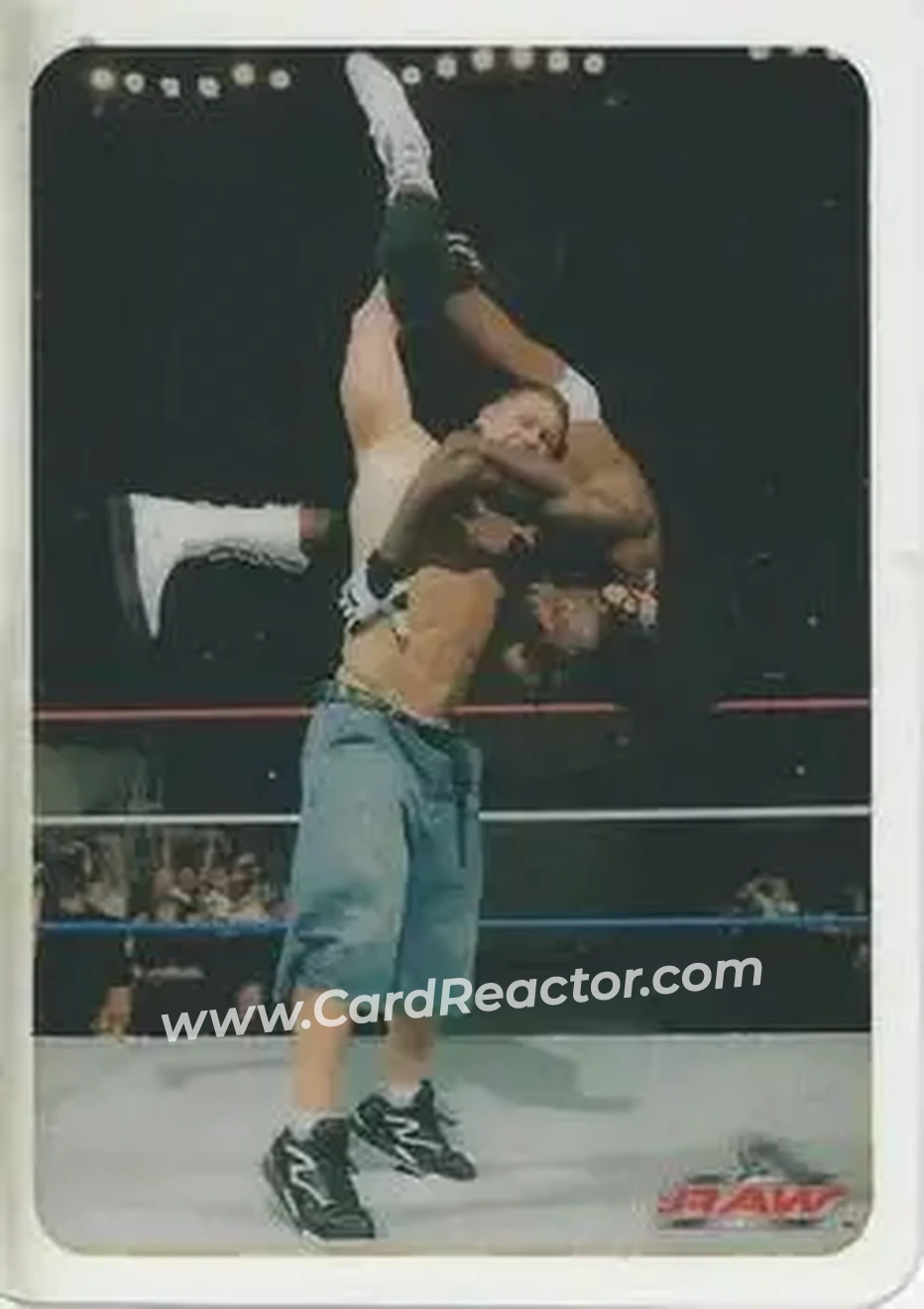 2005 Edibas WWE Lamincards (Italian) #73 - John Cena - Front