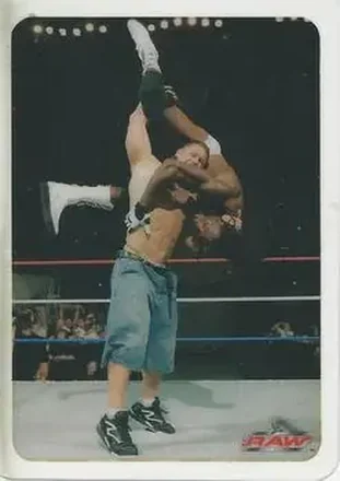 2005 Edibas WWE Lamincards (Italian) #73 - John Cena