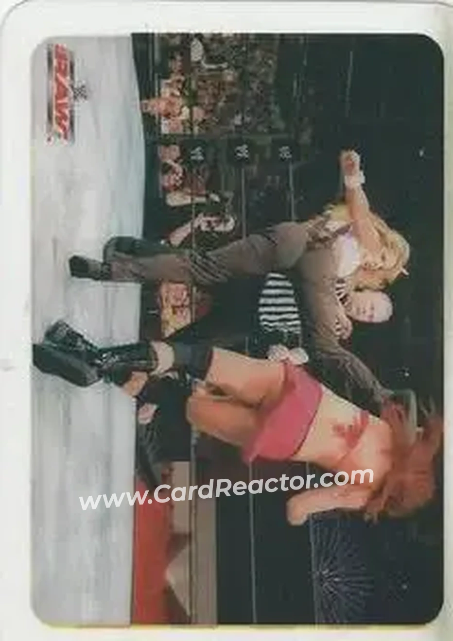 2005 Edibas WWE Lamincards (Italian) #80 - Trish Stratus - Front 2005 Edibas WWE Lamincards (Italian) #80 - Trish Stratus - Front