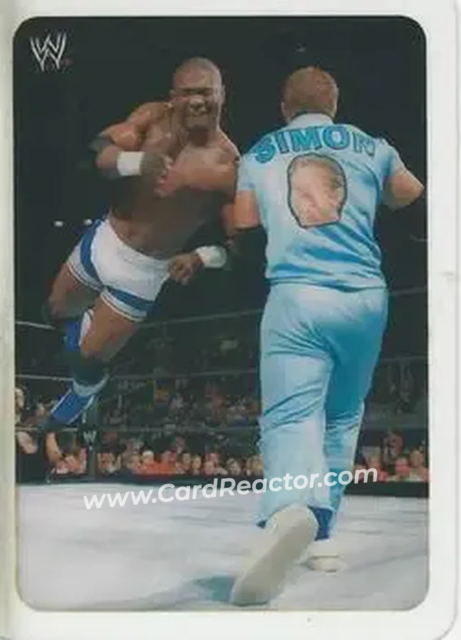 2005 Edibas WWE Lamincards (Italian) #88 - Shelton Benjamin - Front