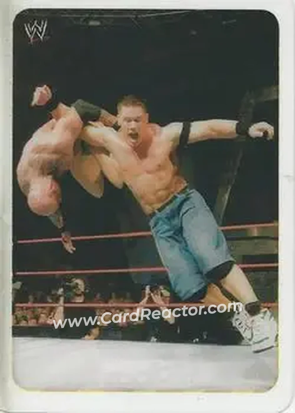 2005 Edibas WWE Lamincards (Italian) #90 - John Cena - Front