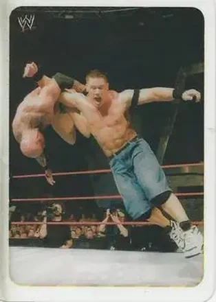 2005 Edibas WWE Lamincards (Italian) #90 - John Cena
