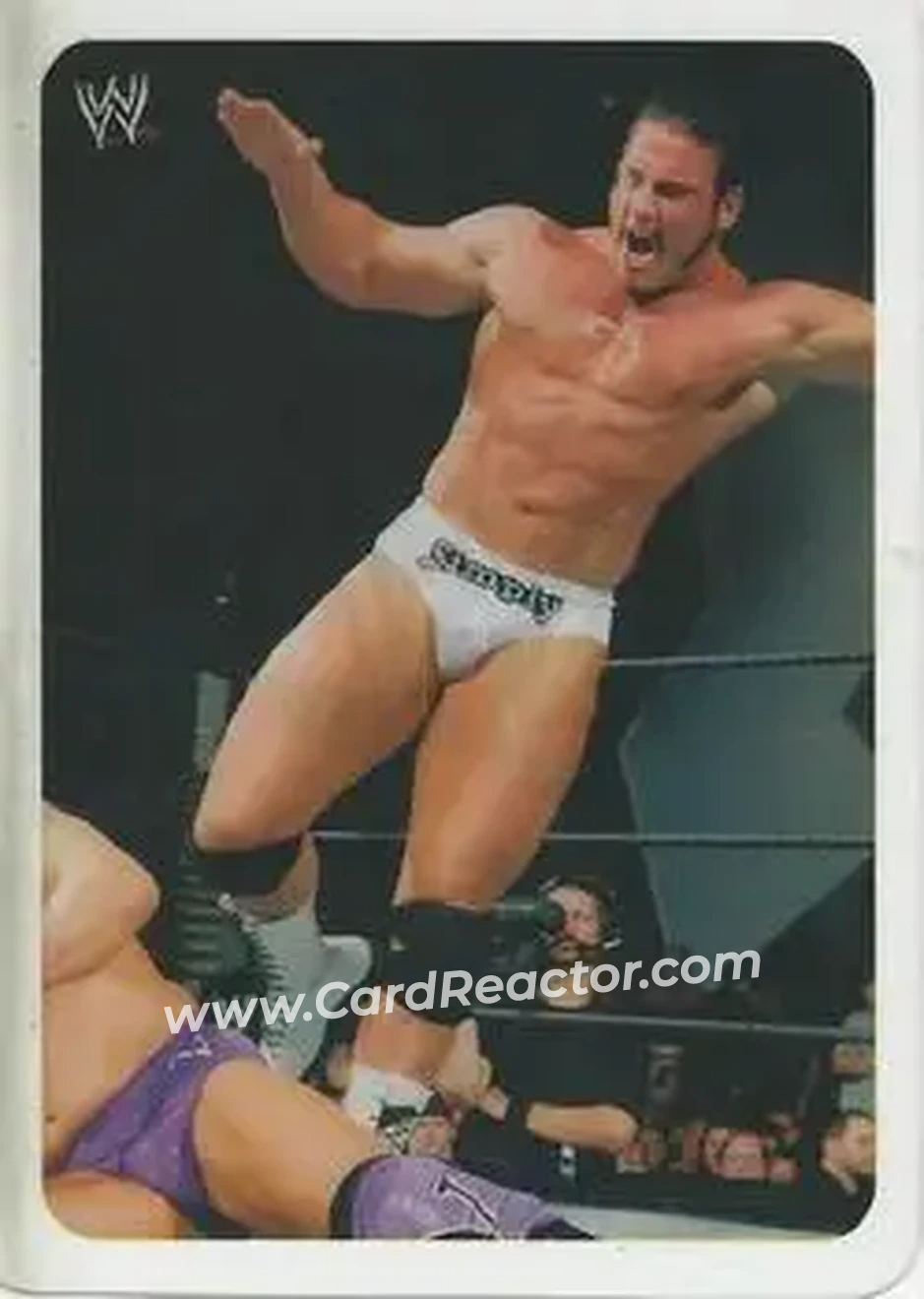 2005 Edibas WWE Lamincards (Italian) #92 - Rene Dupree - Front 2005 Edibas WWE Lamincards (Italian) #92 - Rene Dupree - Front