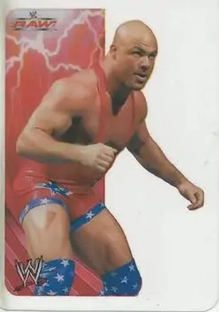 2005 Edibas WWE Lamincards (Italian) #133 - Kurt Angle
