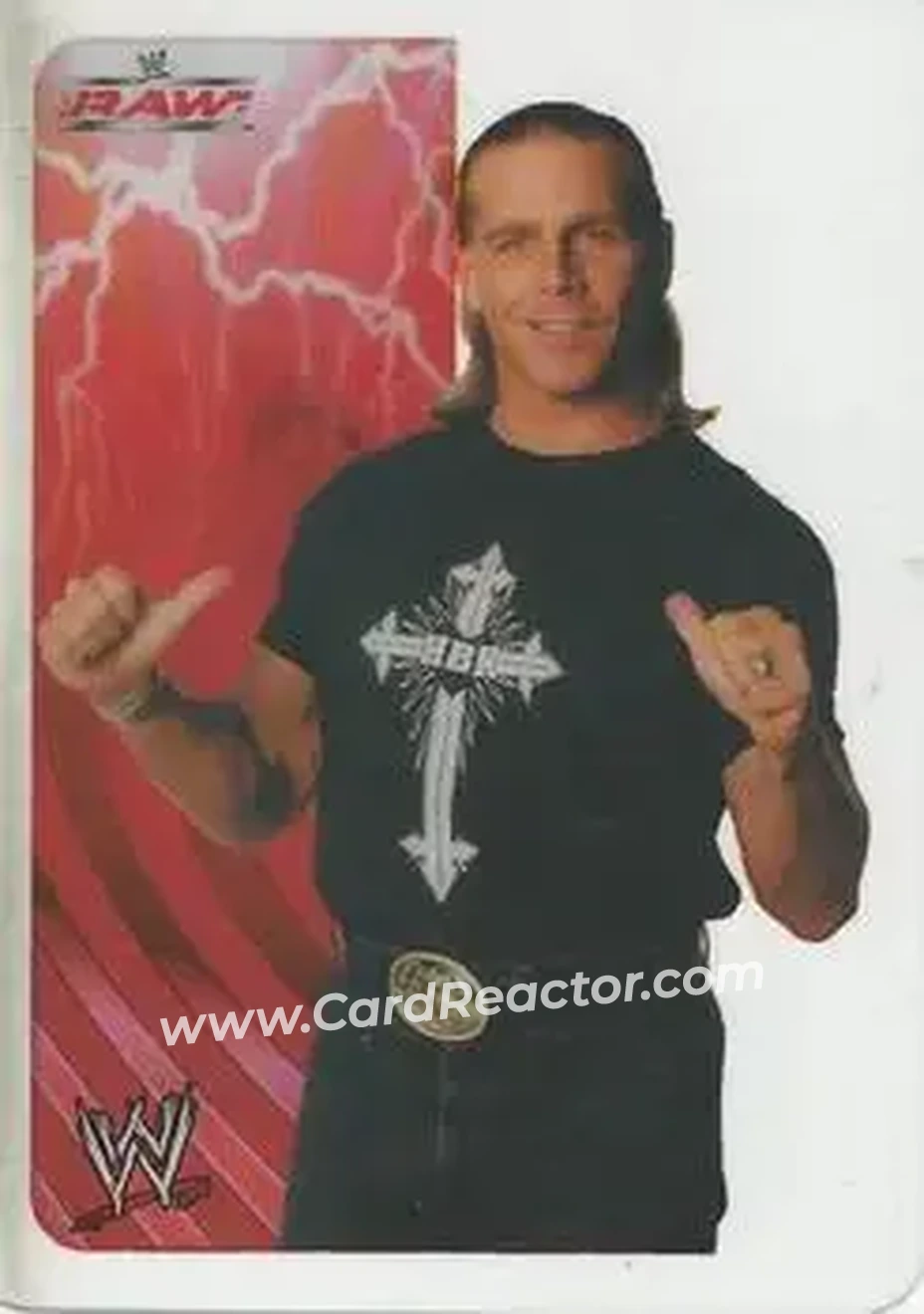 2005 Edibas WWE Lamincards (Italian) #134 - Shawn Michaels - Front