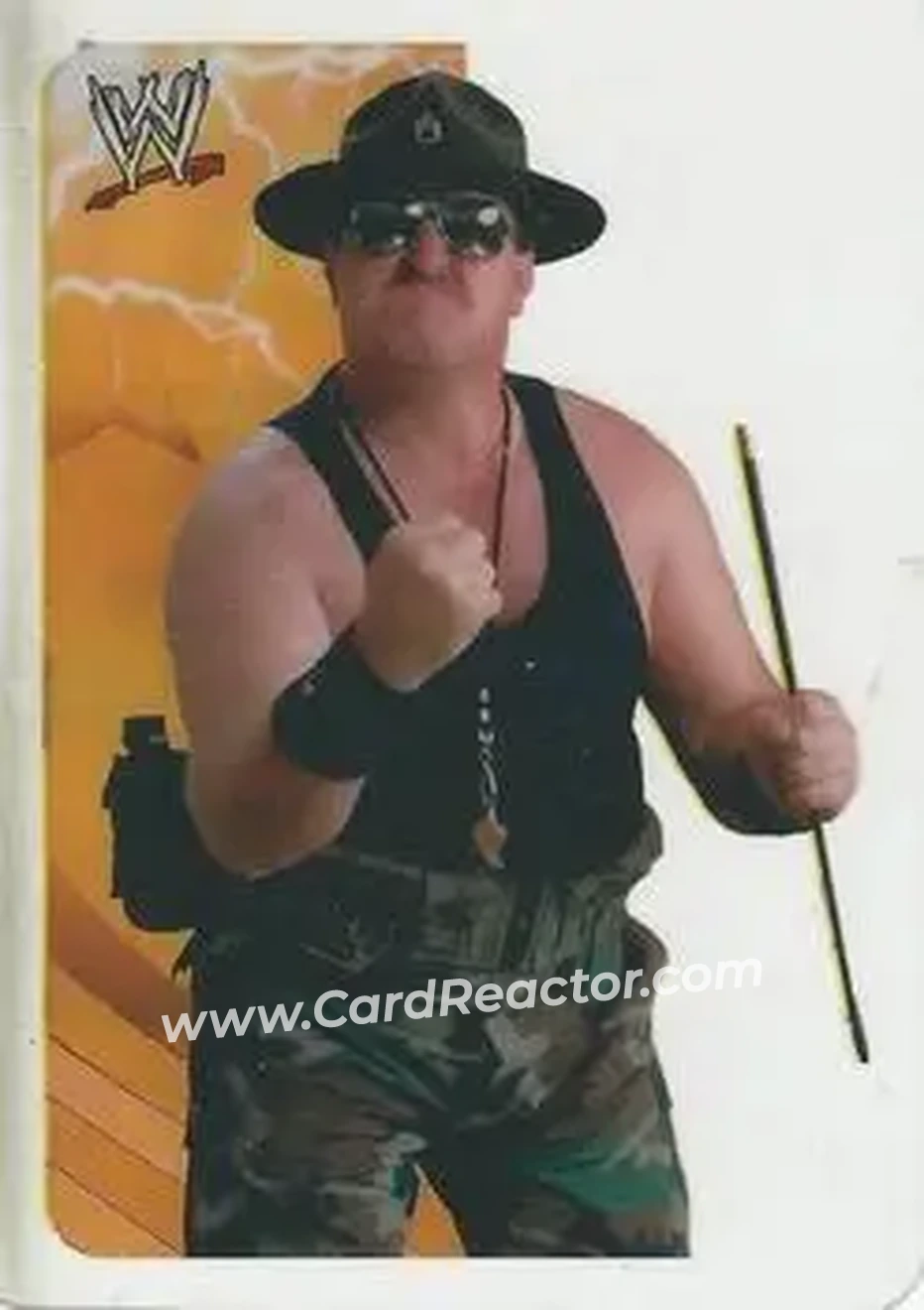 2005 Edibas WWE Lamincards (Italian) #140 - Sergeant Slaughter - Front