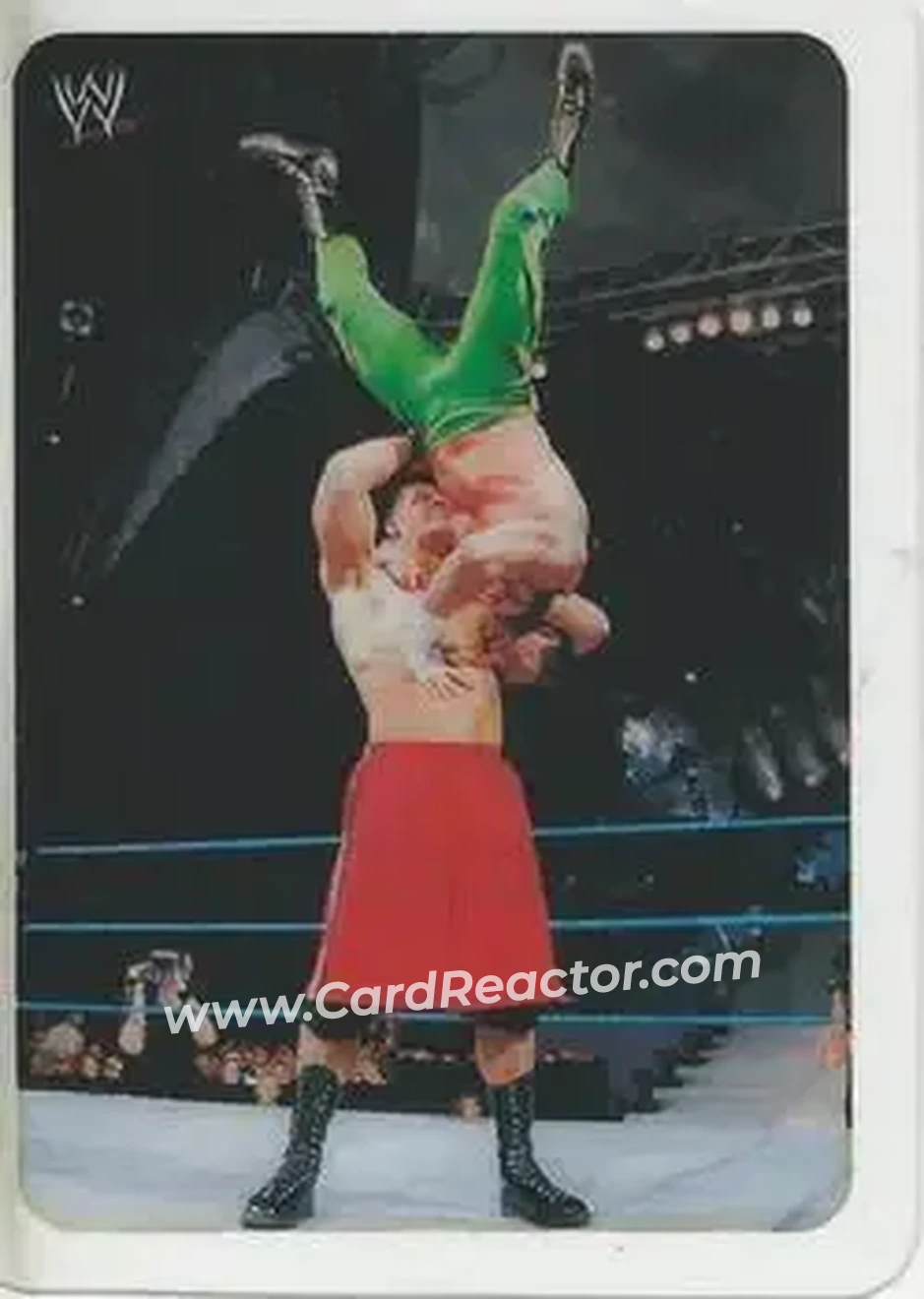 2005 Edibas WWE Lamincards (Italian) #99 - John Cena - Front