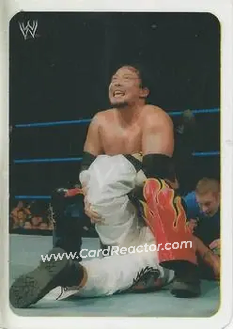 2005 Edibas WWE Lamincards (Italian) #102 - Tajiri - Front