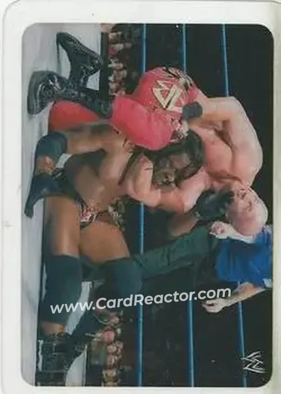 2005 Edibas WWE Lamincards (Italian) #111 - Basham Brothers - Front