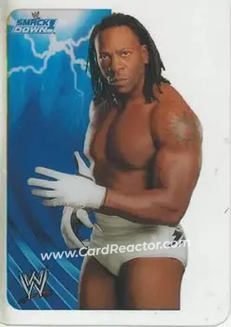 2005 Edibas WWE Lamincards (Italian) #121 - Booker T - Front