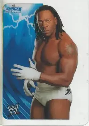 2005 Edibas WWE Lamincards (Italian) #121 - Booker T