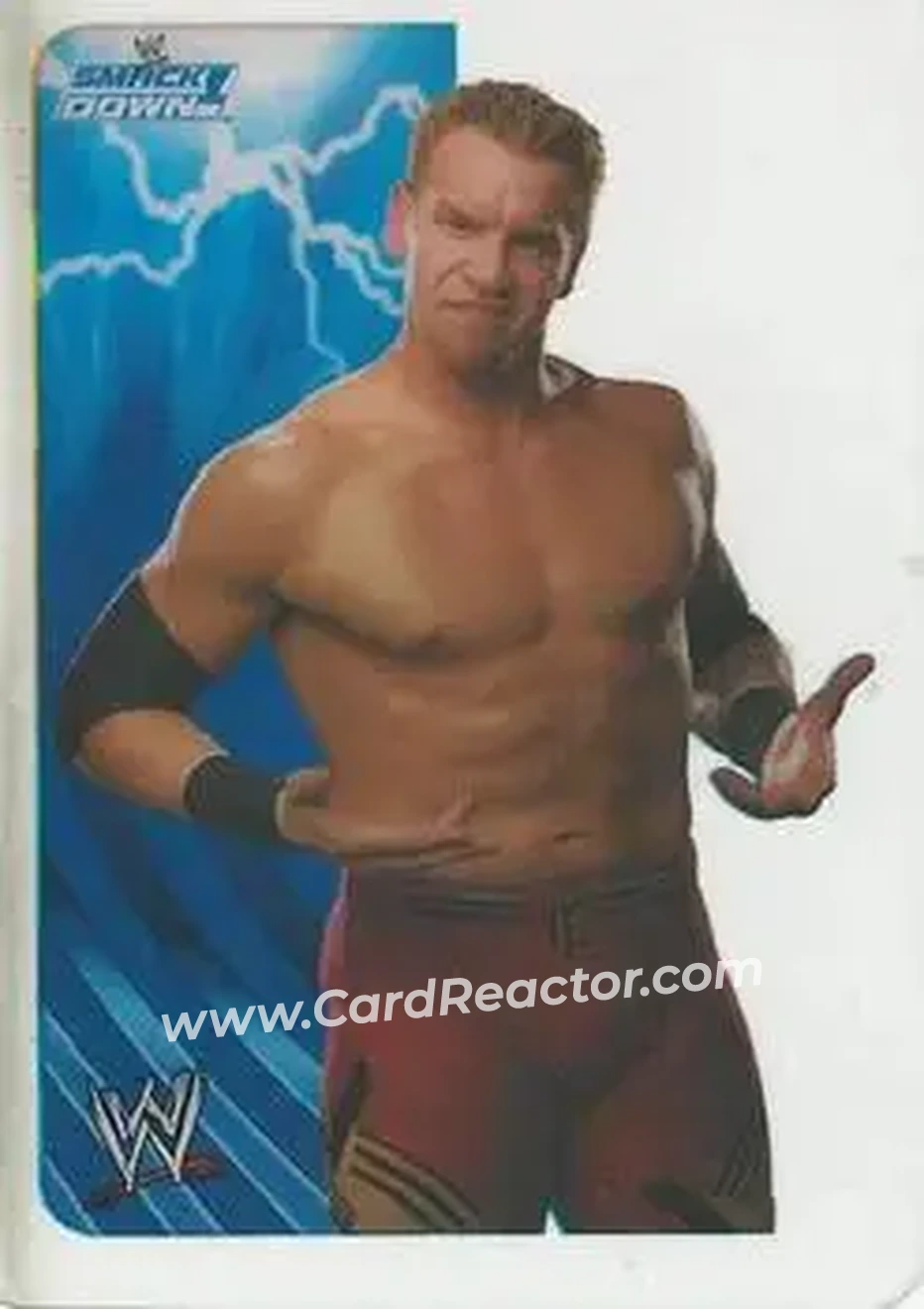 2005 Edibas WWE Lamincards (Italian) #123 - Christian Cage - Front