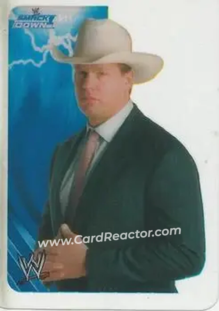 2005 Edibas WWE Lamincards (Italian) #125 - Blackjack Bradshaw - Front