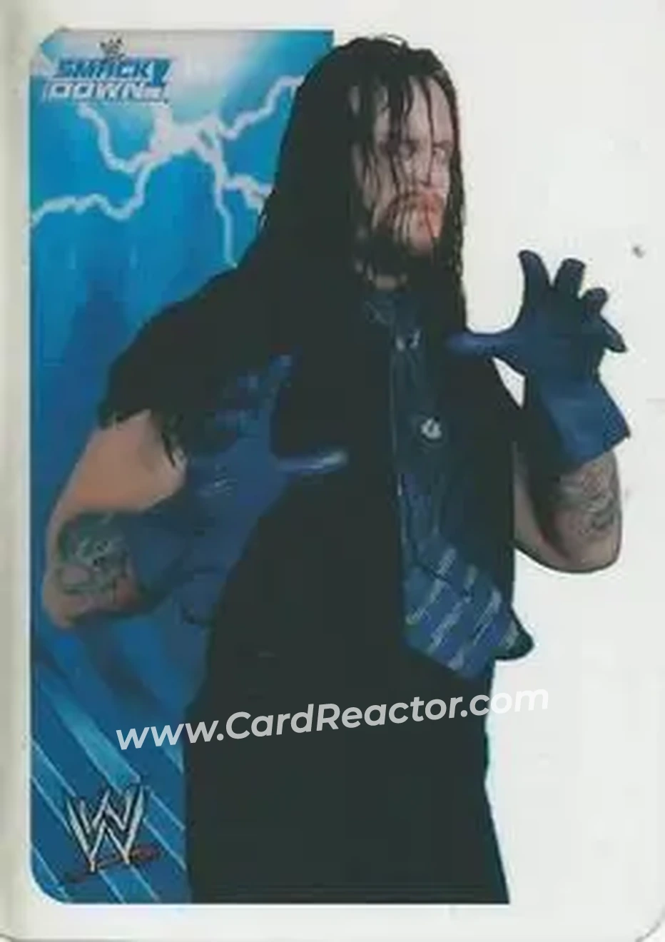 2005 Edibas WWE Lamincards (Italian) #128 - The Undertaker - Front