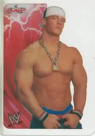 2005 Edibas WWE Lamincards (Italian) #131 - John Cena