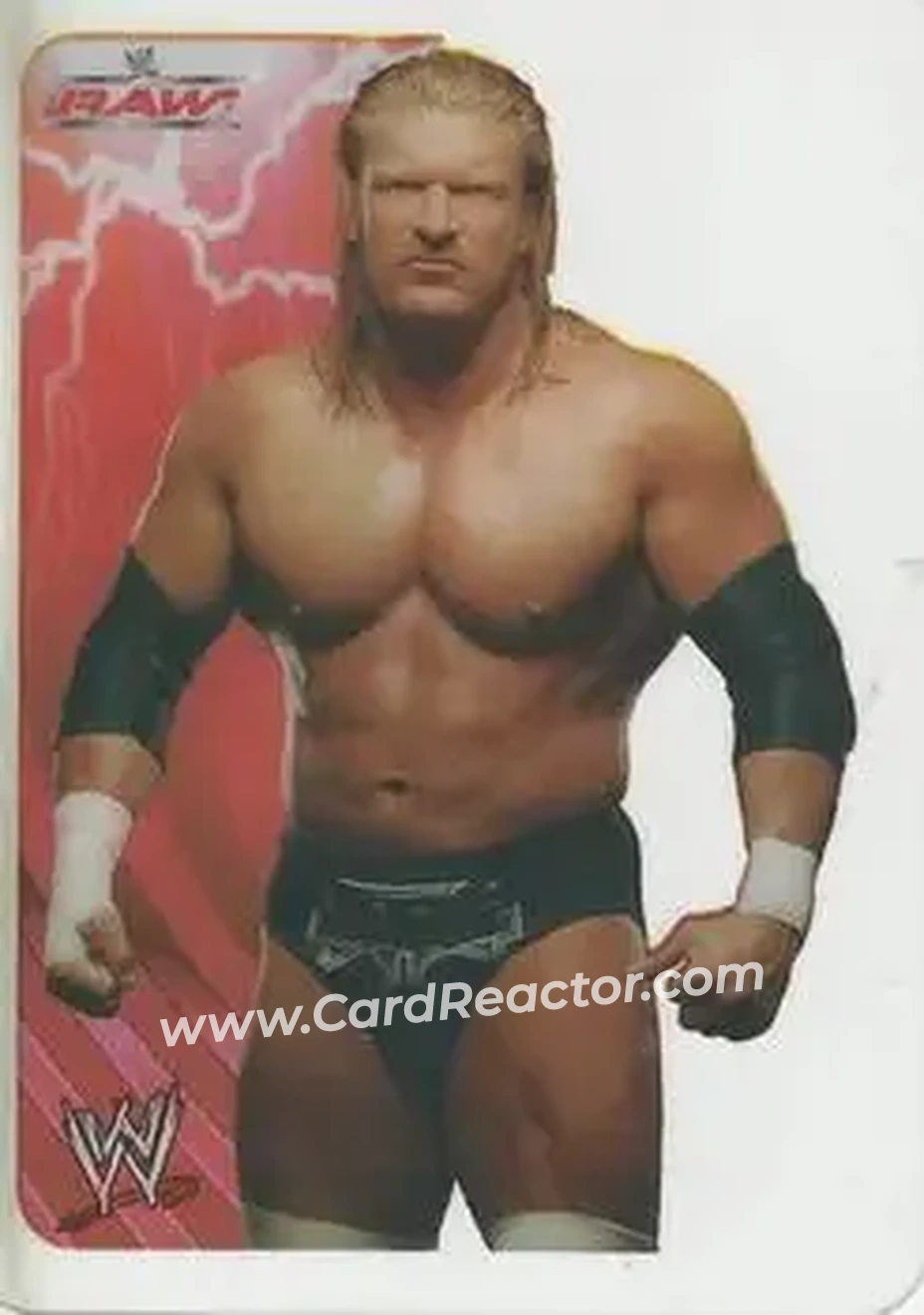 2005 Edibas WWE Lamincards (Italian) #136 - Hunter Hearst Helmsley - Front 2005 Edibas WWE Lamincards (Italian) #136 - Hunter Hearst Helmsley - Front