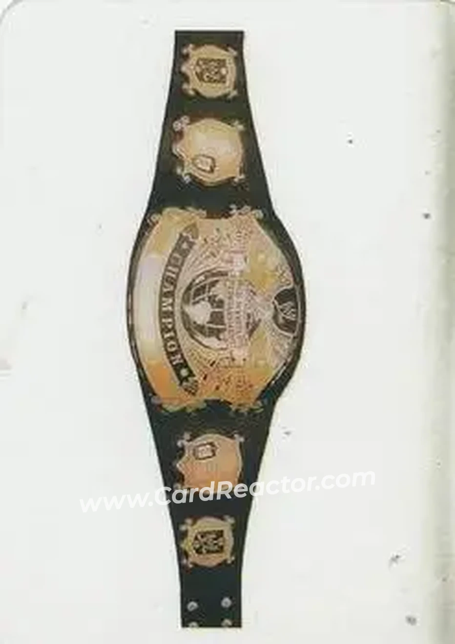 2005 Edibas WWE Lamincards (Italian) #142 - WWE Championship Belt - Front