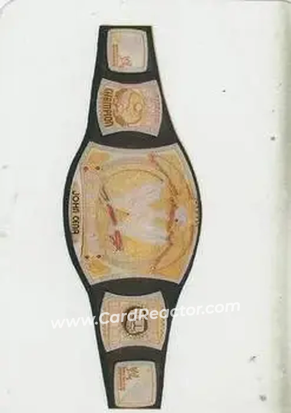 2005 Edibas WWE Lamincards (Italian) #145 - WWE Championship Belt - Front