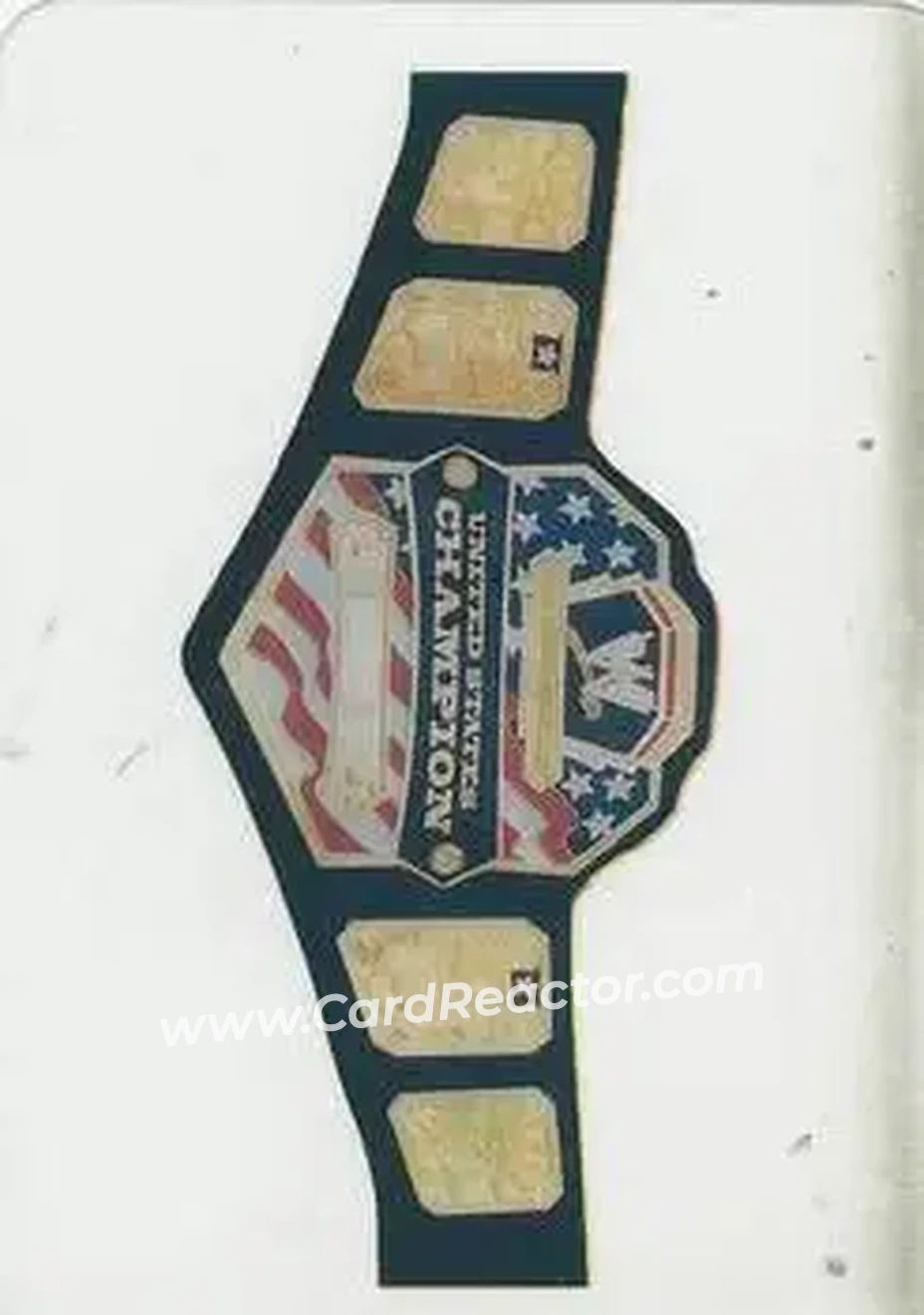 2005 Edibas WWE Lamincards (Italian) #147 - USA Championship Belt - Front 2005 Edibas WWE Lamincards (Italian) #147 - USA Championship Belt - Front