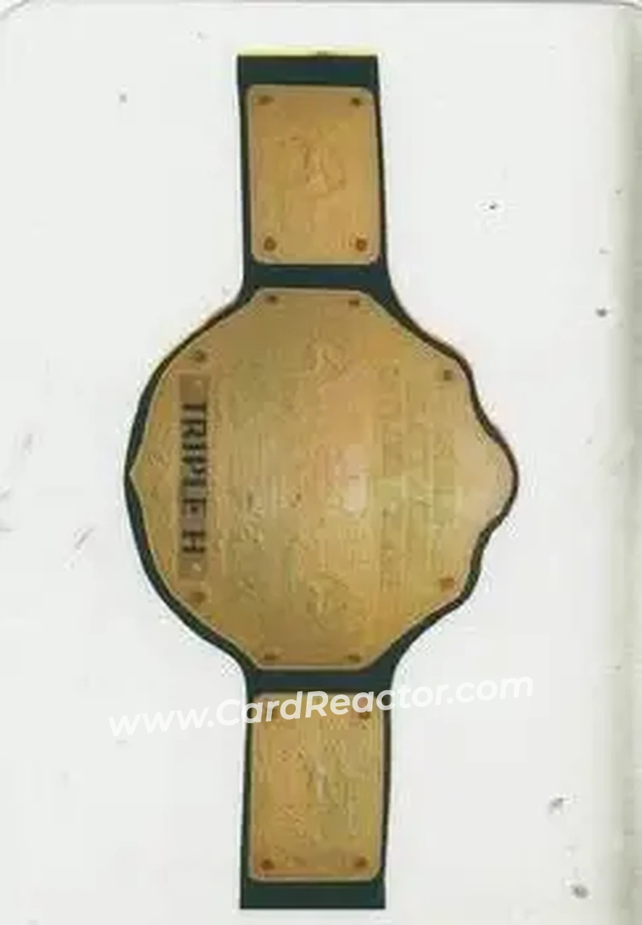 2005 Edibas WWE Lamincards (Italian) #148 - Heavyweight Championship Belt - Front