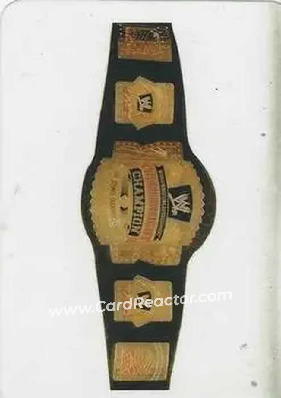 2005 Edibas WWE Lamincards (Italian) #149 - Cruiserweight Championship Belt - Front
