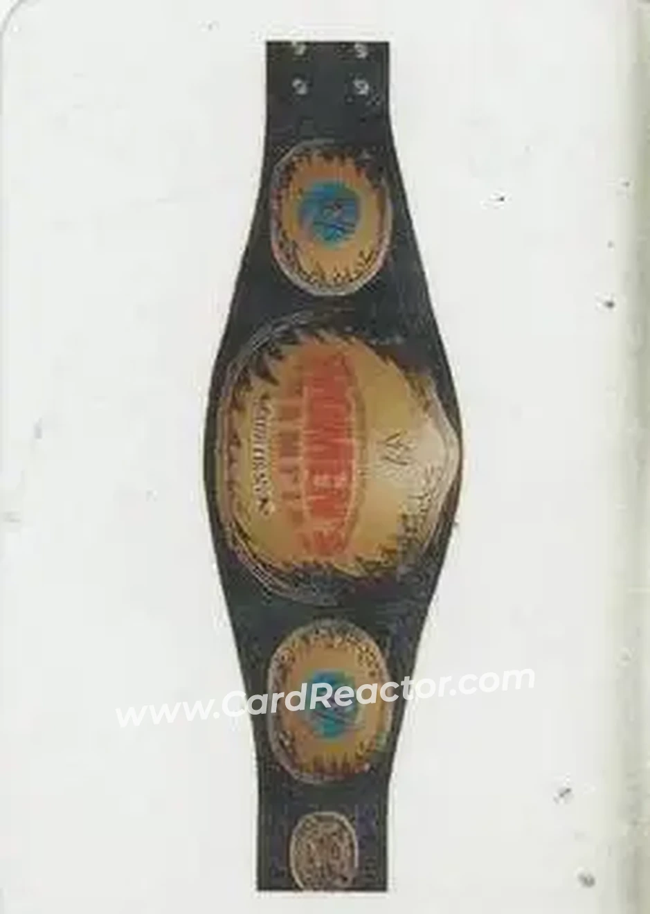 2005 Edibas WWE Lamincards (Italian) #150 - Divas Championship Belt - Front 2005 Edibas WWE Lamincards (Italian) #150 - Divas Championship Belt - Front