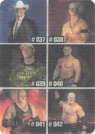 2005 Prominter WWE Animotion RAW / Smackdown! feature card