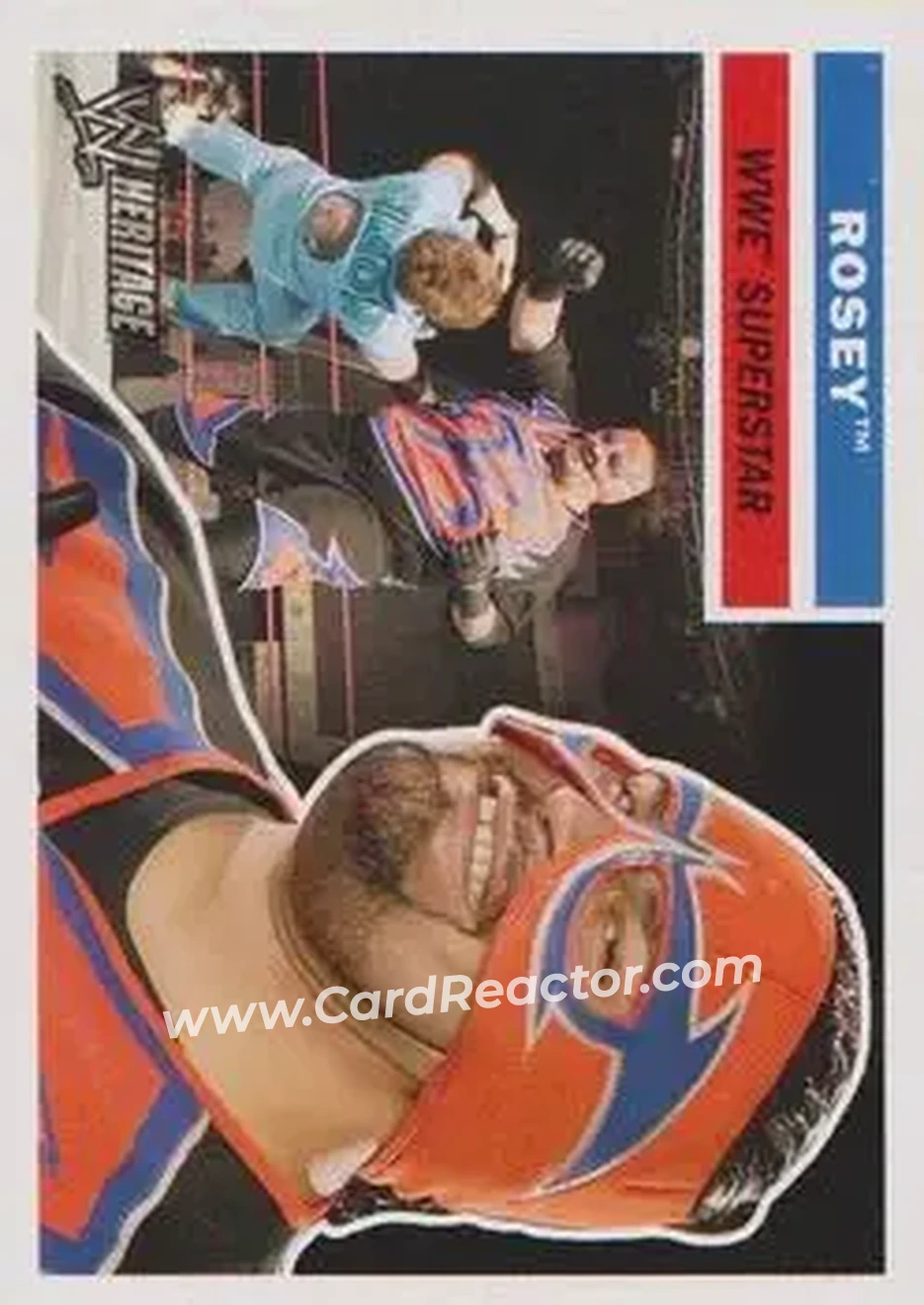 2005 Topps Heritage WWE #9 - Rosey - Front 2005 Topps Heritage WWE #9 - Rosey - Front