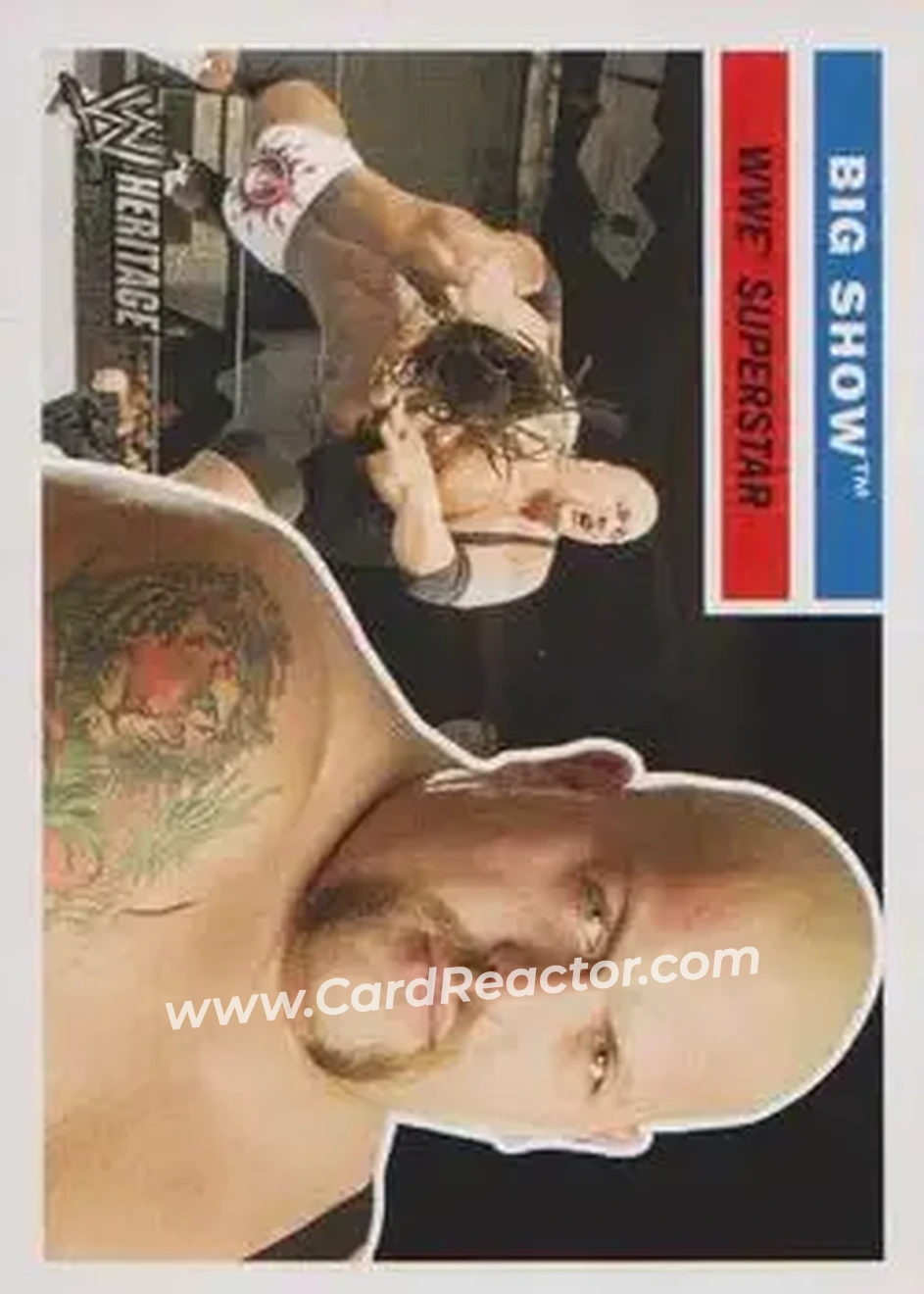 2005 Topps Heritage WWE #13 - Big Show - Front 2005 Topps Heritage WWE #13 - Big Show - Front