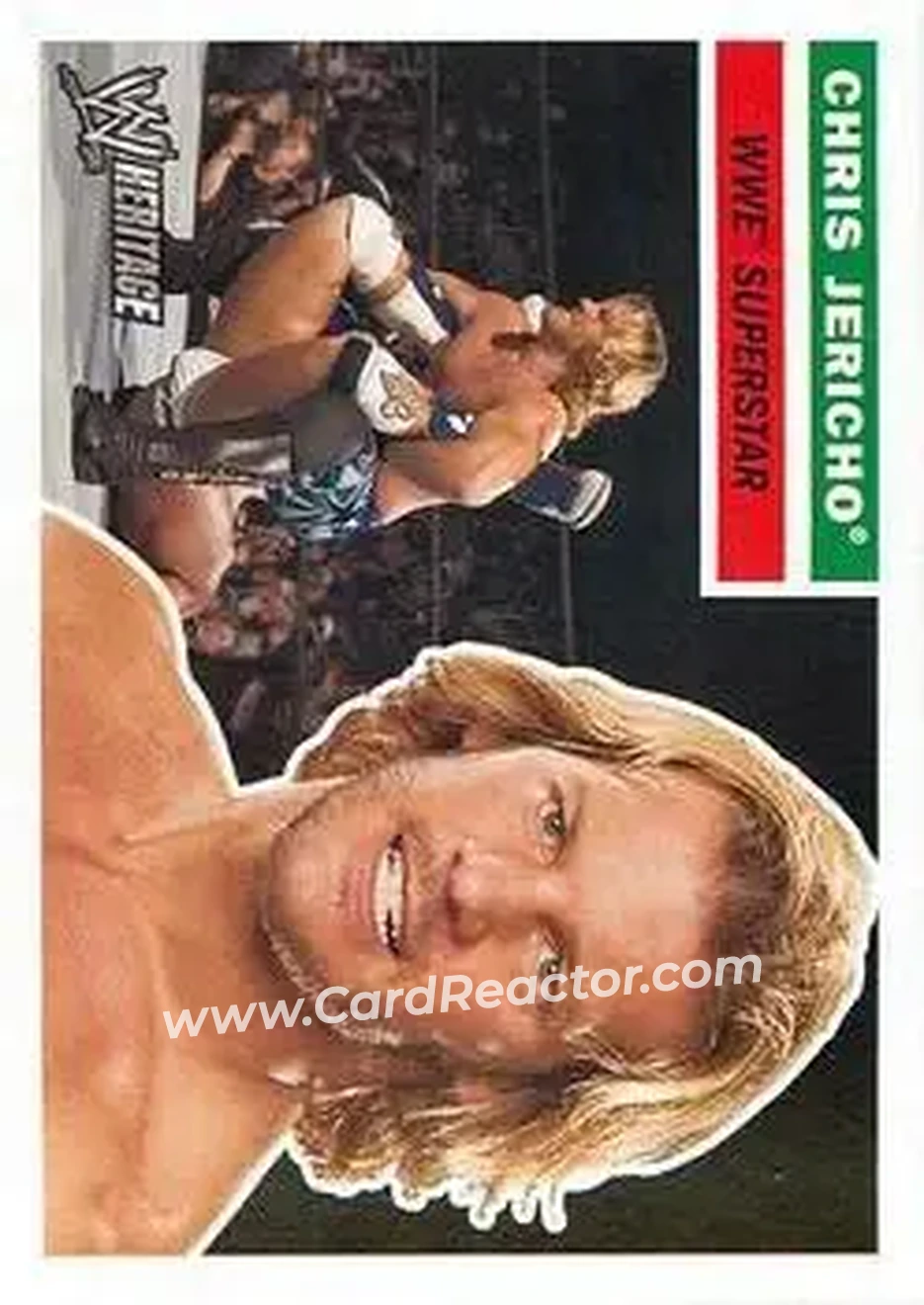 2005 Topps Heritage WWE #14 - Chris Jericho - Front 2005 Topps Heritage WWE #14 - Chris Jericho - Front