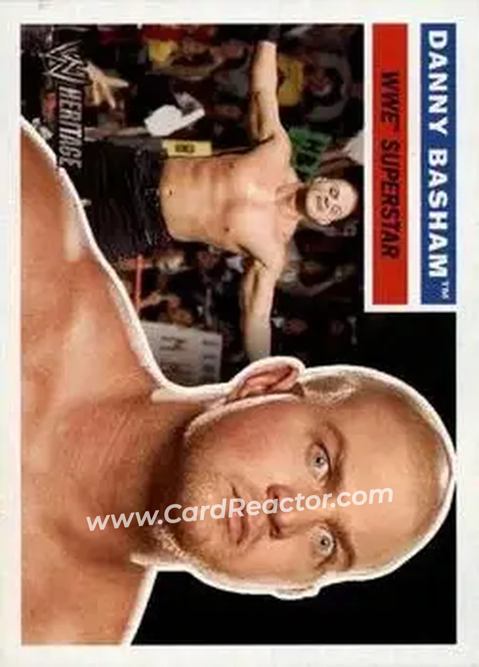 2005 Topps Heritage WWE #15 - Danny Basham - Front