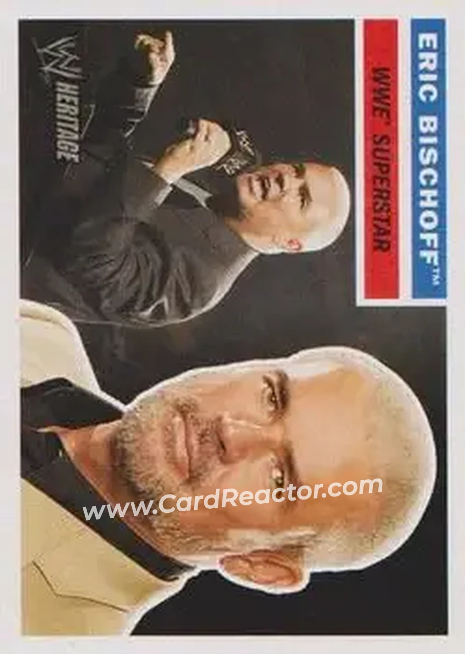 2005 Topps Heritage WWE #17 - Eric Bischoff - Front