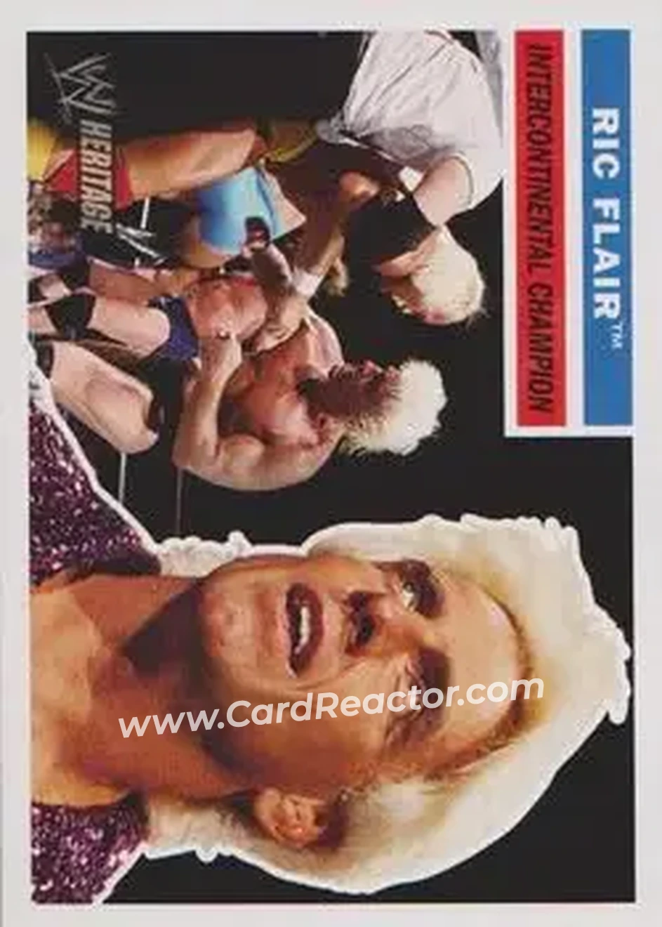 2005 Topps Heritage WWE #25 - Ric Flair - Front