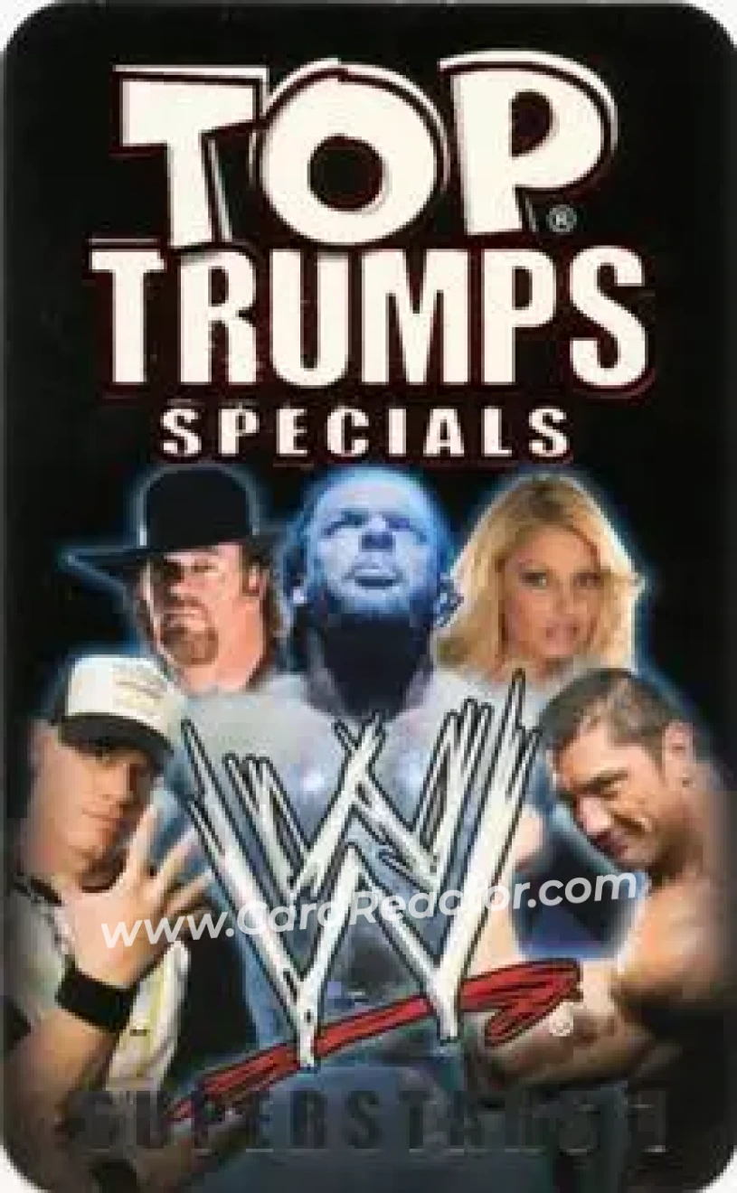 2005 Top Trumps Specials WWE Superstars 1 #NNO - Title Card - Front 2005 Top Trumps Specials WWE Superstars 1 #NNO - Title Card - Front