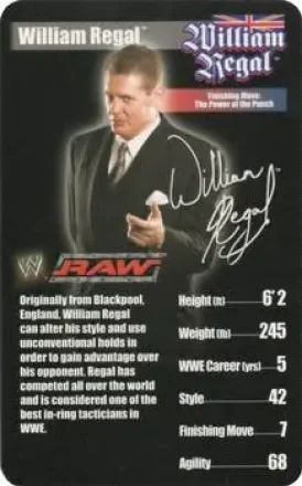2005 Top Trumps Specials WWE Superstars 1 #NNO - The Real Man's Man