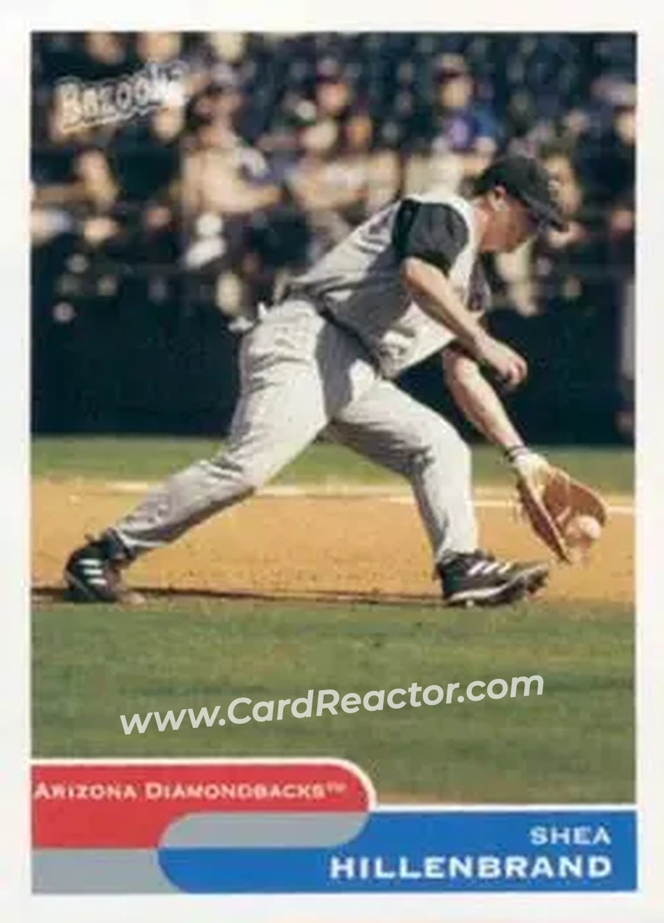 2004 Bazooka #3 - Shea Hillenbrand - Arizona Diamondbacks - Front