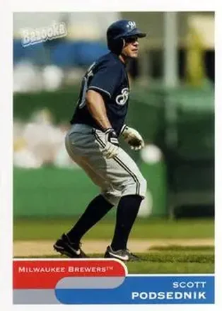 2004 Bazooka #10a - Scott Podsednik - Milwaukee Brewers